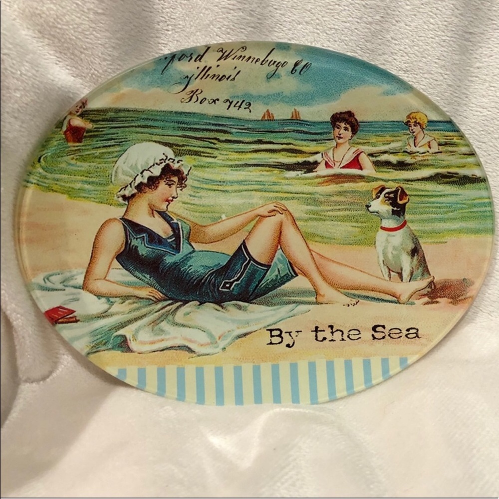 MICHEL DESIGN WORKS “By The Sea Plate”